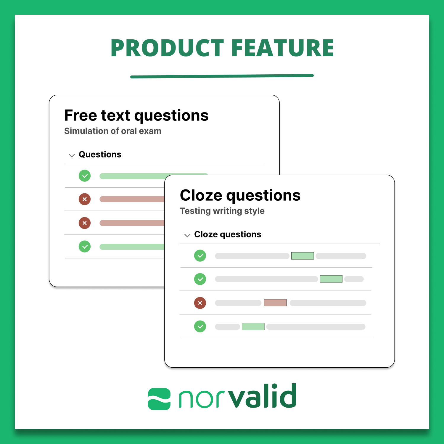 Open ended questions