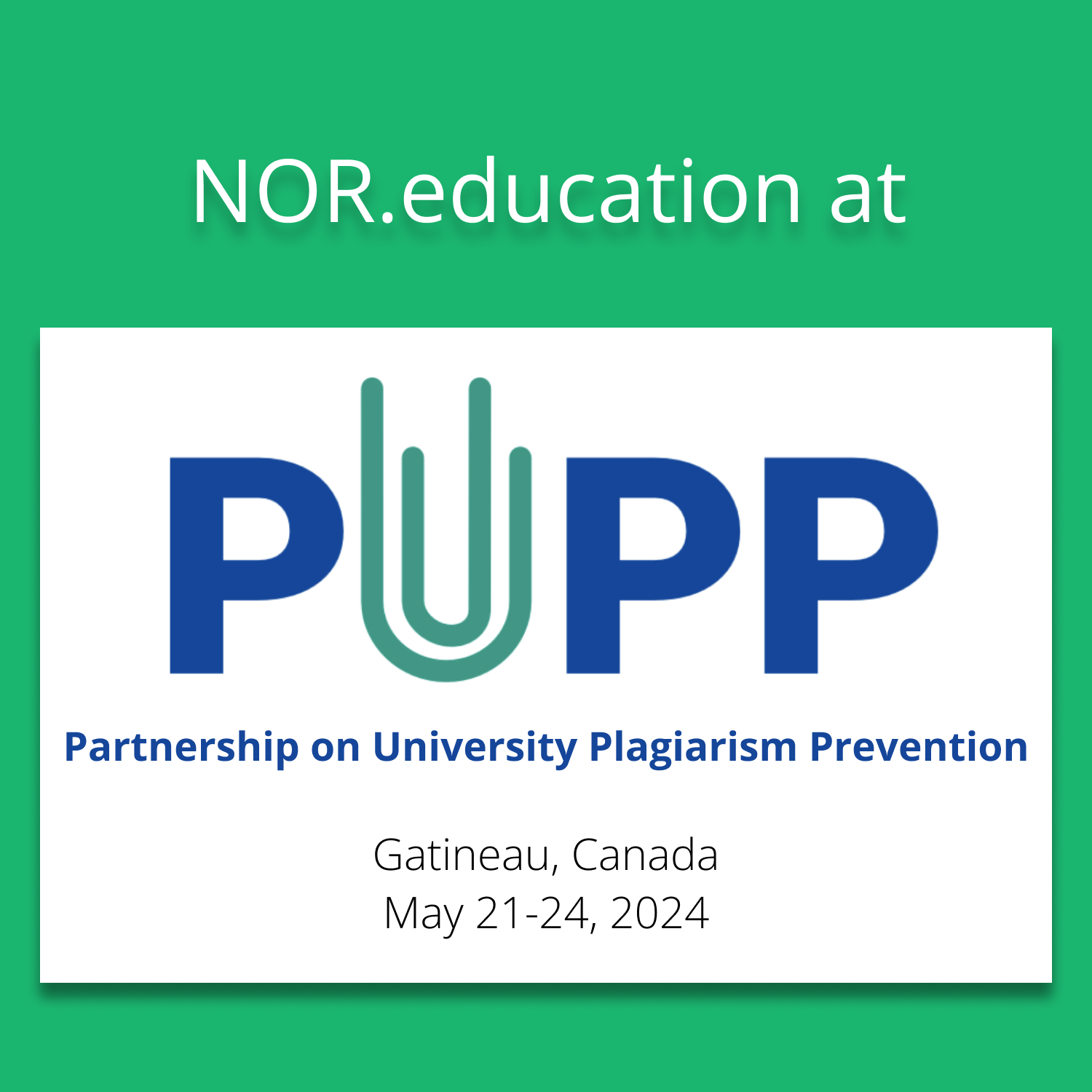 Partnership on University Plagiarism Prevention